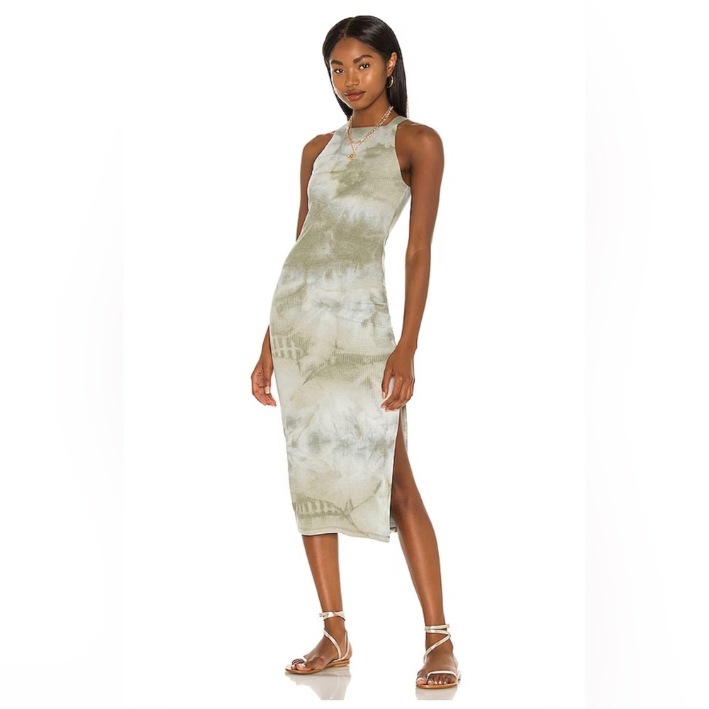 House of Harlow 1960 Olive Green Tie Dye dress (brand new)
